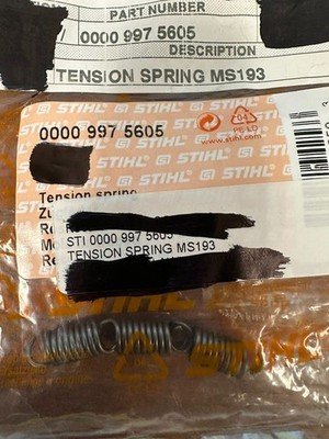(3) Stihl Part # 0000-997-5605   Tenson Spring MS 193