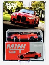 Mini GT 1:64 BMW M4 Competition Sakhir Orange Diecast Model Car 17 Years & Up