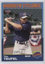 2003 Choice Brooklyn Cyclones Tim Teufel #01 0t2