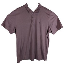 Travis Mathew Short Sleeved Light Red Performance Polo Golf Shirt Mens 2XL XXL