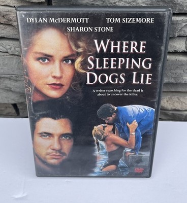 Where Sleeping Dogs Lie 1991 DVD Sharone Stone Tom Sizemore Mystery Thriller