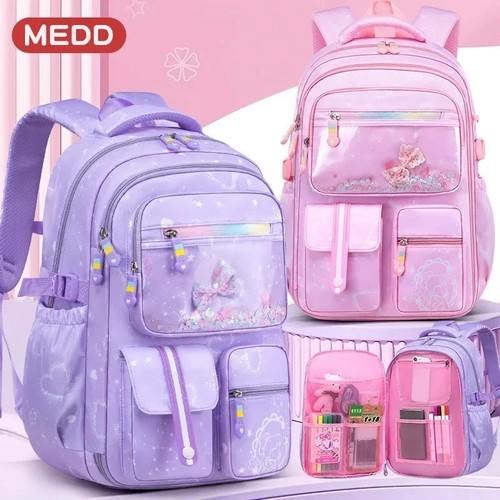 Kids Waterproof Schoolbag Children School Bags for Girls Primary School Backpack