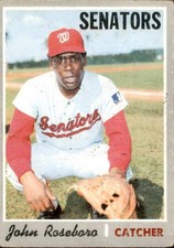 1970 Topps - High # John Roseboro #655