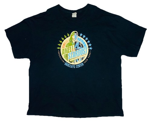 WWE Summer Slam 2015 Stephen Amell Stardust Barclays Center Black Shirt; 3XL