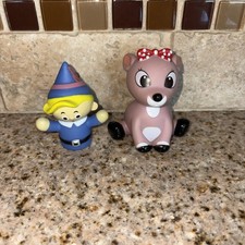2019 Rudolph the Red Nosed Reindeer Lot of 2 Finger Puppets 2 3/4 - 3"  4130