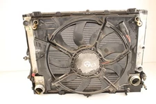 Front Cooling Core Radiator Condenser AC Fan Assembly OEM BMW E60