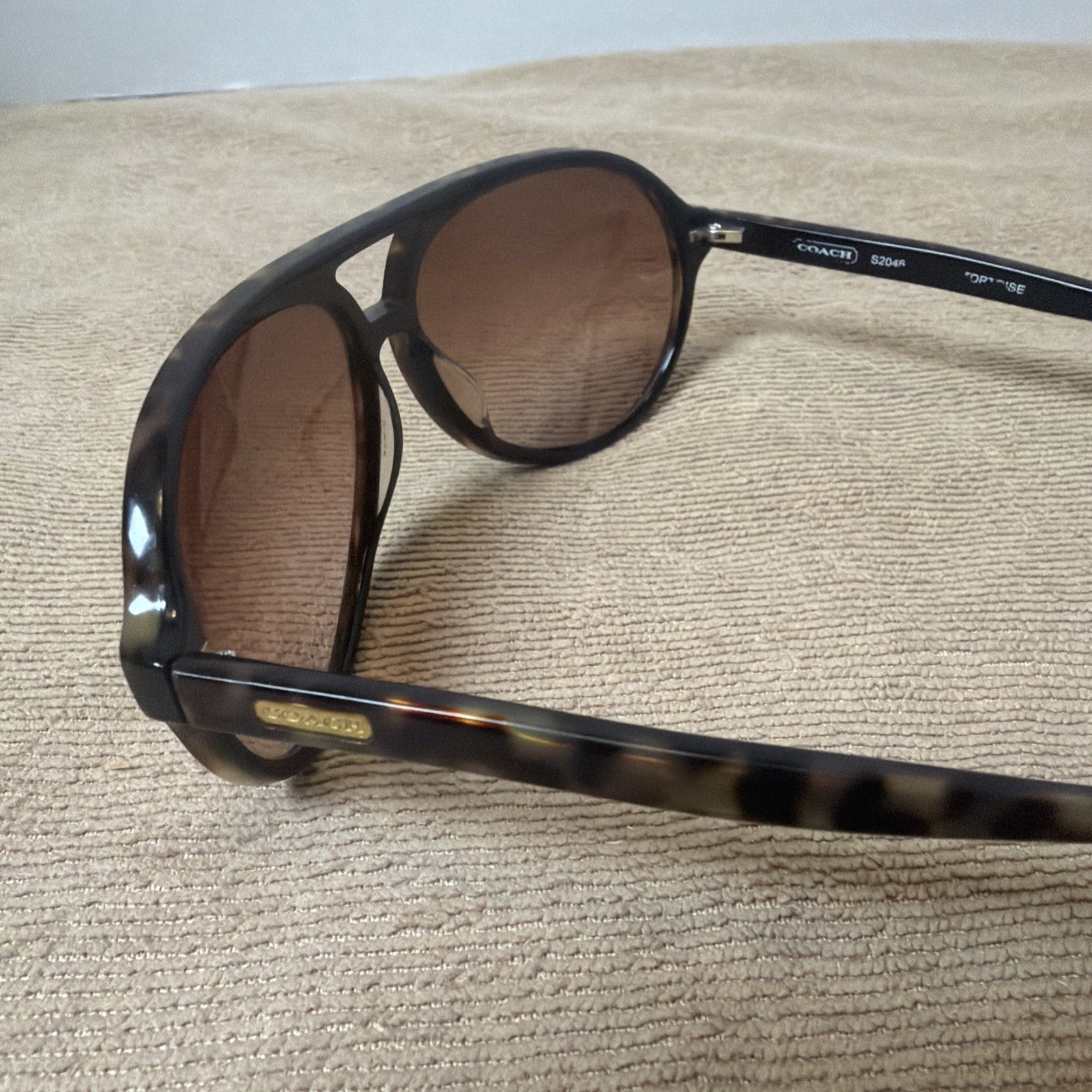 Coach Tortoise Sunglass Frames, S2046 - image 2