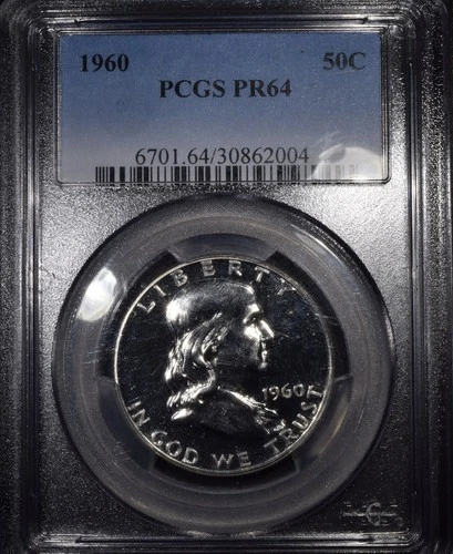 1960 Franklin Half Dollar "PCGS PF64"