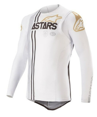 Alpinestars Cross Enduro Trikot/Jersey Supertech Squad LE | Größe S | weiß