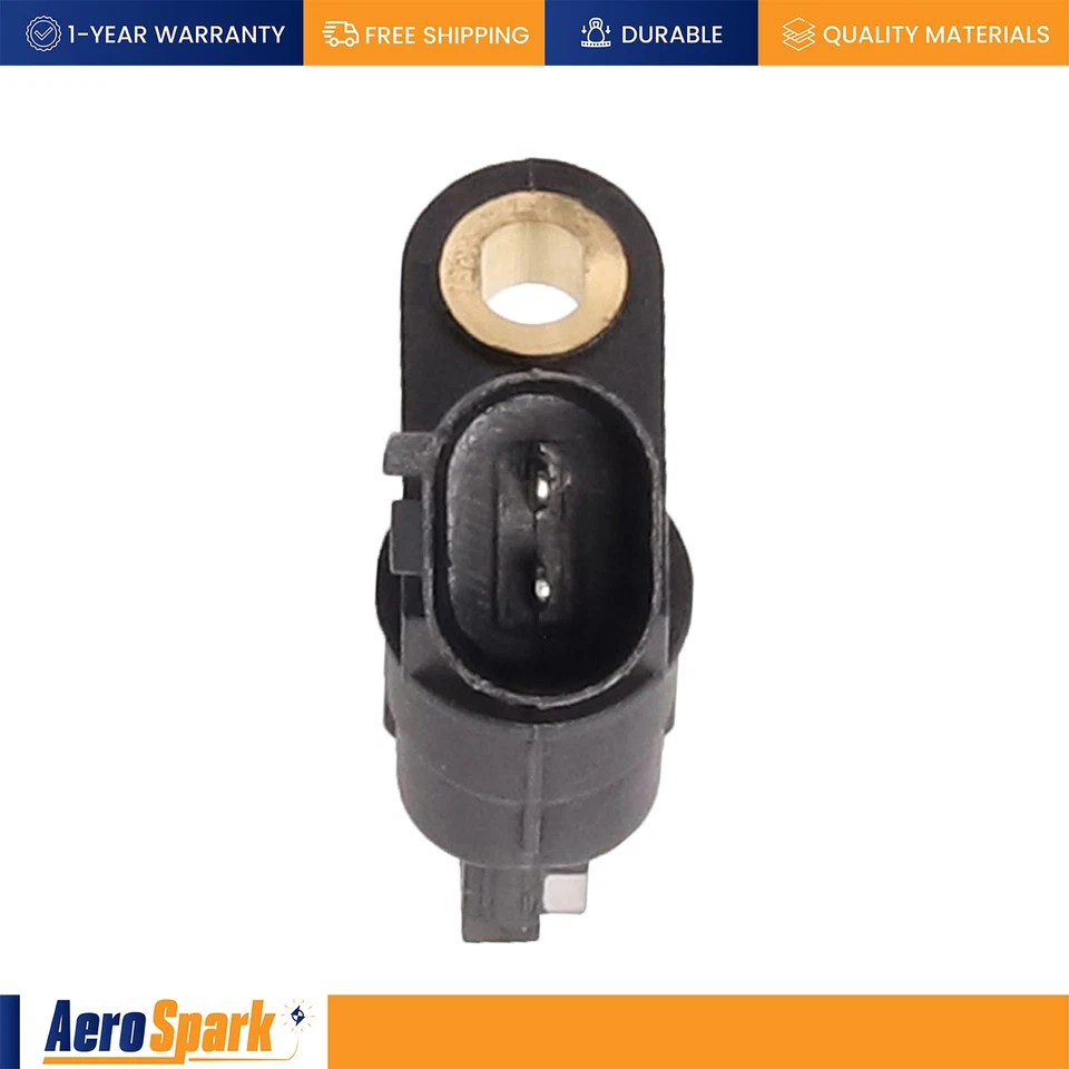Sensor de velocidad de rueda ABS delantero trasero derecho y derecho 4 para Volkswagen Golf 1999-2005 2,8 L Foto 3 de 4