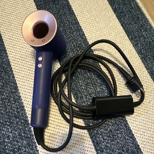 Dyson Supersonic Hair Dryer - Blue/Rose Gold - Canada plug, refurbished 