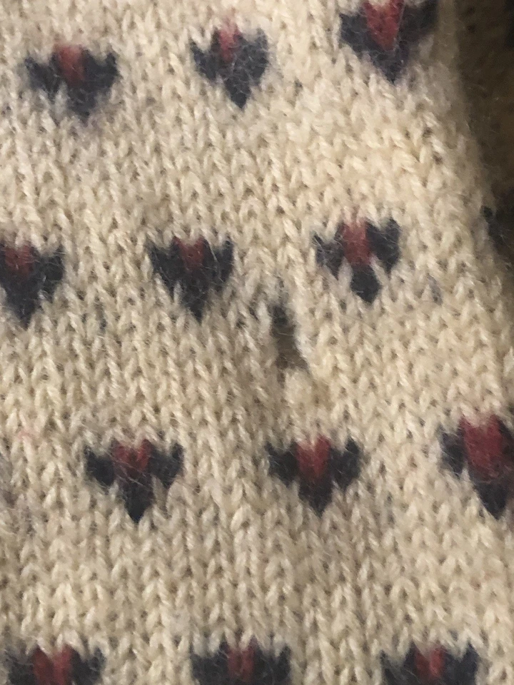 Suéter de lana de reno J Crew para hombre talla mediana unisex. Suéter clásico de Navidad. Foto 3 de 4