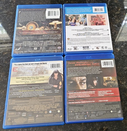 4 Movie Blu-ray Lot Action Comedy Horror Sci-fi Drama Vacation Killer Klowns +++ - Picture 2 of 11