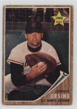 1962 Topps John Orsino #377 0u2j