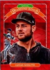 2020 Donruss Optic #12 Lucas Giolito Red Wave