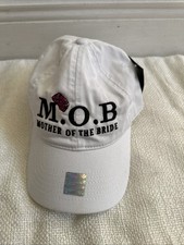 Soft Women Baseball Cap Mother of The Bride Embroidery Adjustable