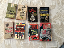 The Spy Who Loved Me, Ian Fleming. 1st PB Printing + 7 Other Bond  PBs.  