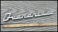 Vintage 1952-1953 Plymouth Overdrive Emblem Belvedere Cranbrook Convertible