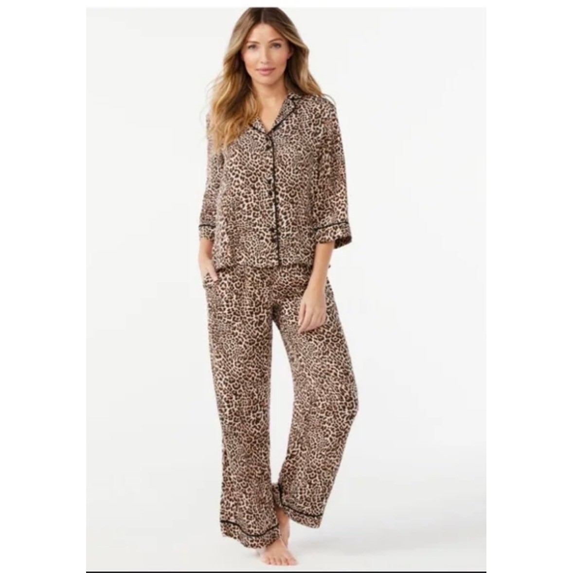 SOFIA INTIMATES BY SOFIA VERGARA Leopard Print Pa… - image 1