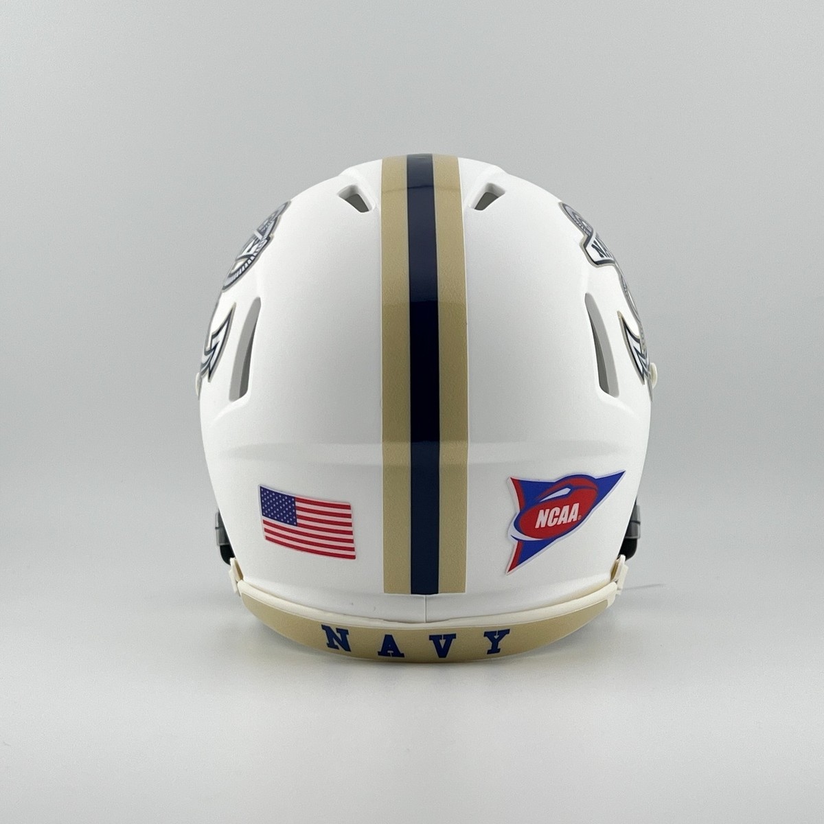 Navy Midshipmen Mini Football Helmet - NCAA Collectible Anchor Design By  Riddell