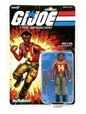 Reaction Super7 G.I.Joe Big Lob O-Ring Boxed 3.75  Damaged Package