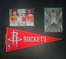 2009-10 Upper Deck - Dual Game Materials Yao Ming, Moses Malone #DG-YM (MEM)