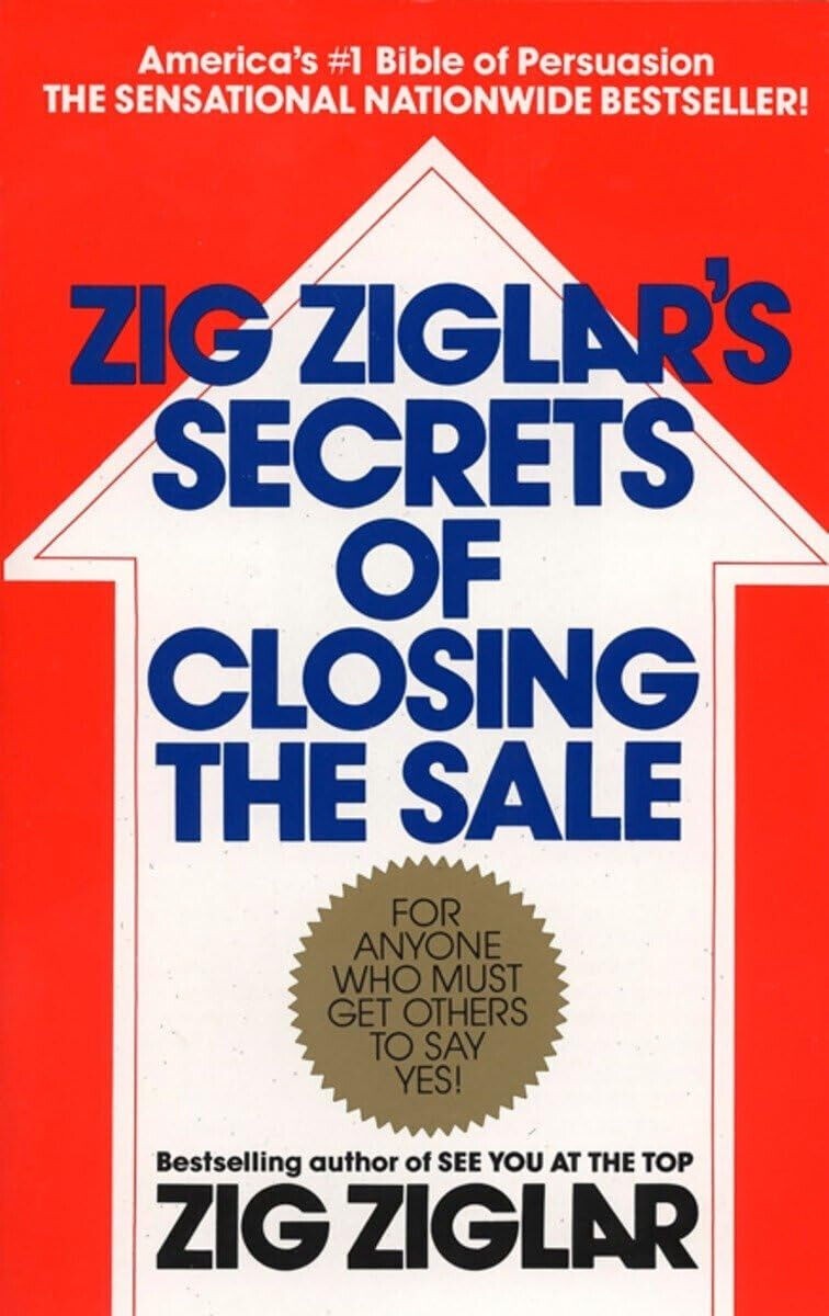 Zig Ziglar'S Secrets  Of Closing The Sale Paperback y941