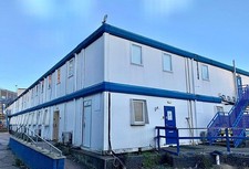 Site Office & Storage Container Combo | Modular Building | Secure Steel Unit