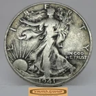 1941-D Walking Liberty Half Dollar, 90% Silver - #C59191NQ