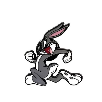 Bugs Bunny Pin Anstecker Looney Tunes Badge Warner Bros Cartoon Revers