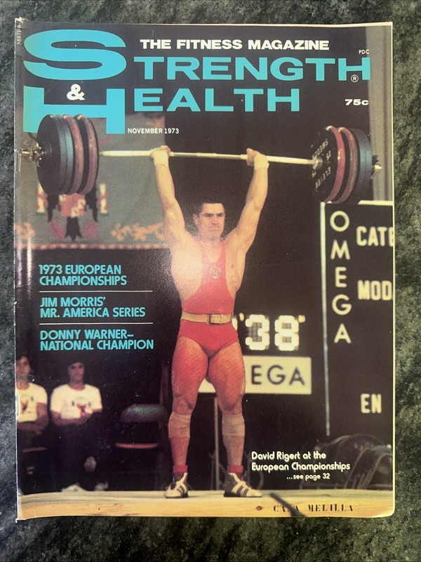 Strength & Health Fitness Magazine November 1973 David Rigert European Champions