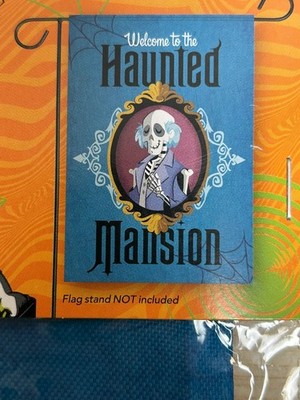 Disney The Haunted Mansion 12.5-in x 18-in H Halloween Garden Flag