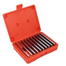 1/8" Steel Parallel Set 10 Matched Pairs Parallels .0002" Hardened
