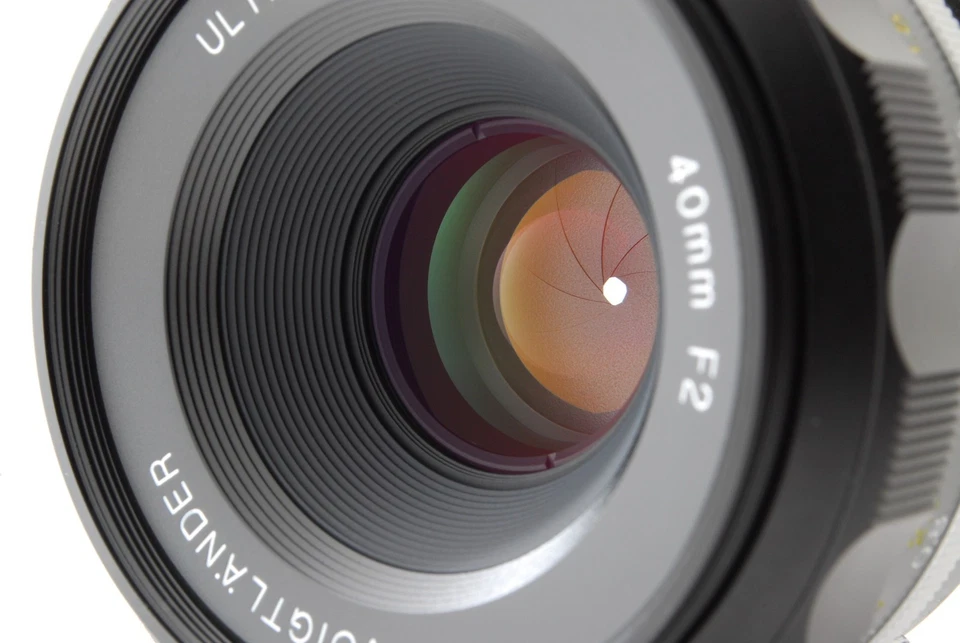 🎦[TOP MINT] Voigtlander Ultron 40mm f/2 SL II-S Lente Para Nikon Ai-s Do JAPÃO - Imagem 4 de 4