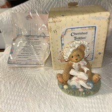 Cherished Teddies 103829 "Melissa - Every Bunny Needs A Friend"NIB. GWB10 6