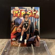 2025-26 Topps Finest First F-2 Dylan Harper Rookie