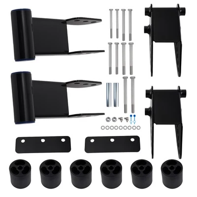 Front 3" Rear 2-5"Body Lift Kit + Brackets for Chevy Astro GMC Safari AWD 96-05 - Image 1 of 4