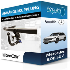 TOWCAR Anhängekupplung abnehmbar passend für Mercedes EQB SUV 12.2021-jetzt neu
