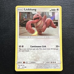 Lickitung 16/18 Detective Pikachu Holo Common