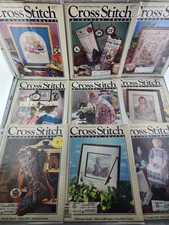 Cross Stitch and Country Crafts Magazine LOT of 9 1989-91 VTG  3