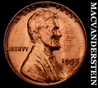 1953 Lincoln Wheat Cent- Choice Gem Brilliant Uncirculated Luster #J5932