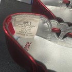 Gymboree - Ruby Red Shiny Heart Eyelet Bow Flats Shoes - Toddler (Size 9) — photo 7