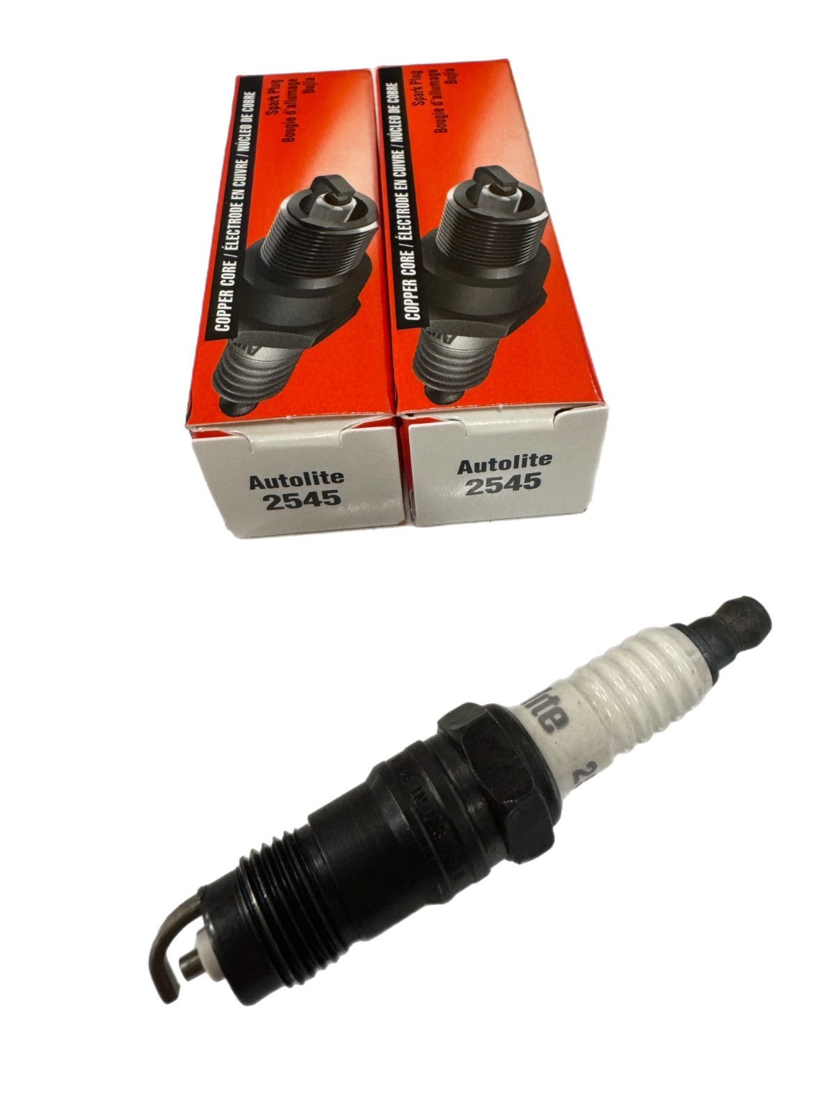 Autolite Copper Core Spark Plug  2545   Pack of 2