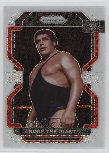 Andre The Giant [White Sparkle Prizm] #200 2022 Panini Prizm WWE card