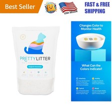 Health Monitoring Unscented Crystal Cat Litter - 6 lbs of Advanced Odor Control