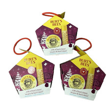 3 Burt  s Bees Lip Balm and Hand Salve Gift Set- A Bit of Burt's Bees  Beeswax