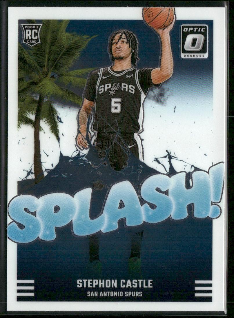 2024-25 Donruss Optic #14 Stephon Castle Splash!