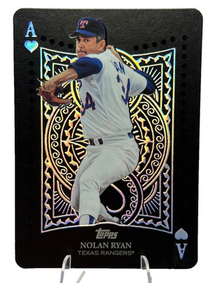 All Aces 2026 Topps Nolan Ryan Series 1 Case Hit SSP Insert Texas Rangers #AA-3