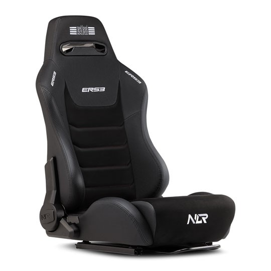 Next Level Racing ERS3 Elite Reclining Seat, Leather / Suede Edition, Double Rec