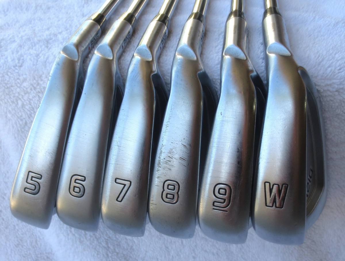 Ping i210 Iron Set 5-PW Orange Dot Dynamic Gold S300 Stiff
